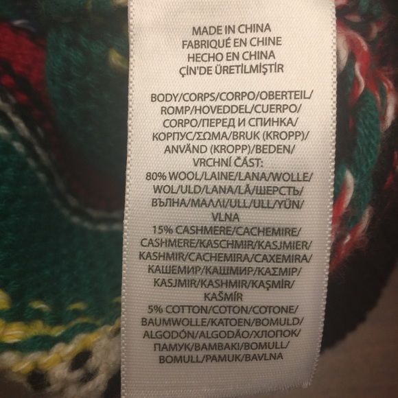 Polo Ralph Lauren Fair Isle Wool Blend Sweater - Picture 8 of 8